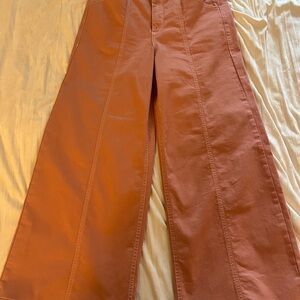 Anthropologie Maeve Peach Pants